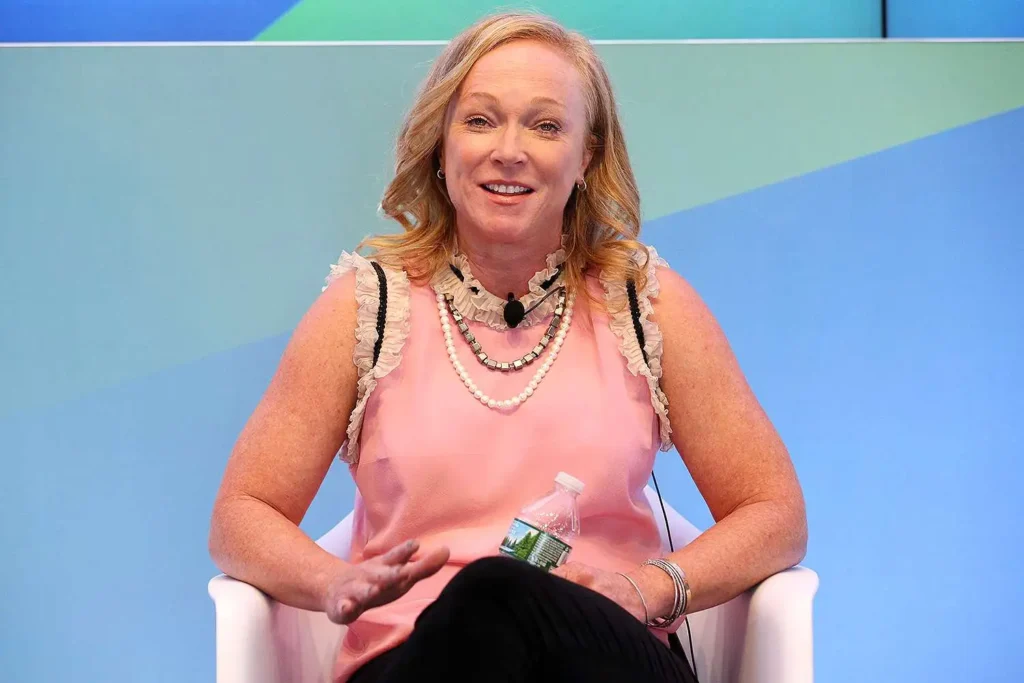 Biography of Kerstin Emhoff, CEO and Co-founder of Prettybird and Ventureland who is also the ex-wife of Doug Emhoff