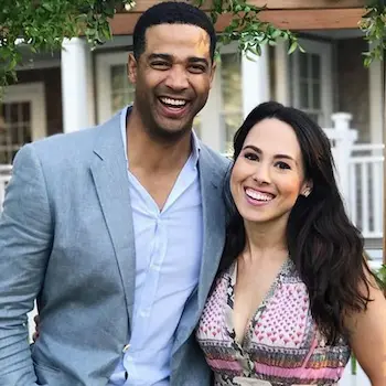 Nikolas Ajagu and his wife Meena Harris; Get to know him, his family and career
